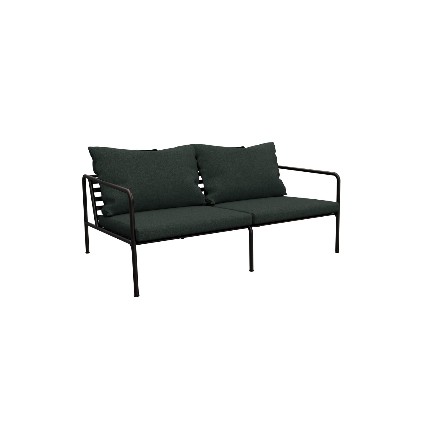 Avon Outdoor Lounge Sofa (Alpine Green) | SLH Designer Furniture-Outdoor Furniture-Houe-Apline-Black Aluminum Frame-SLH AU