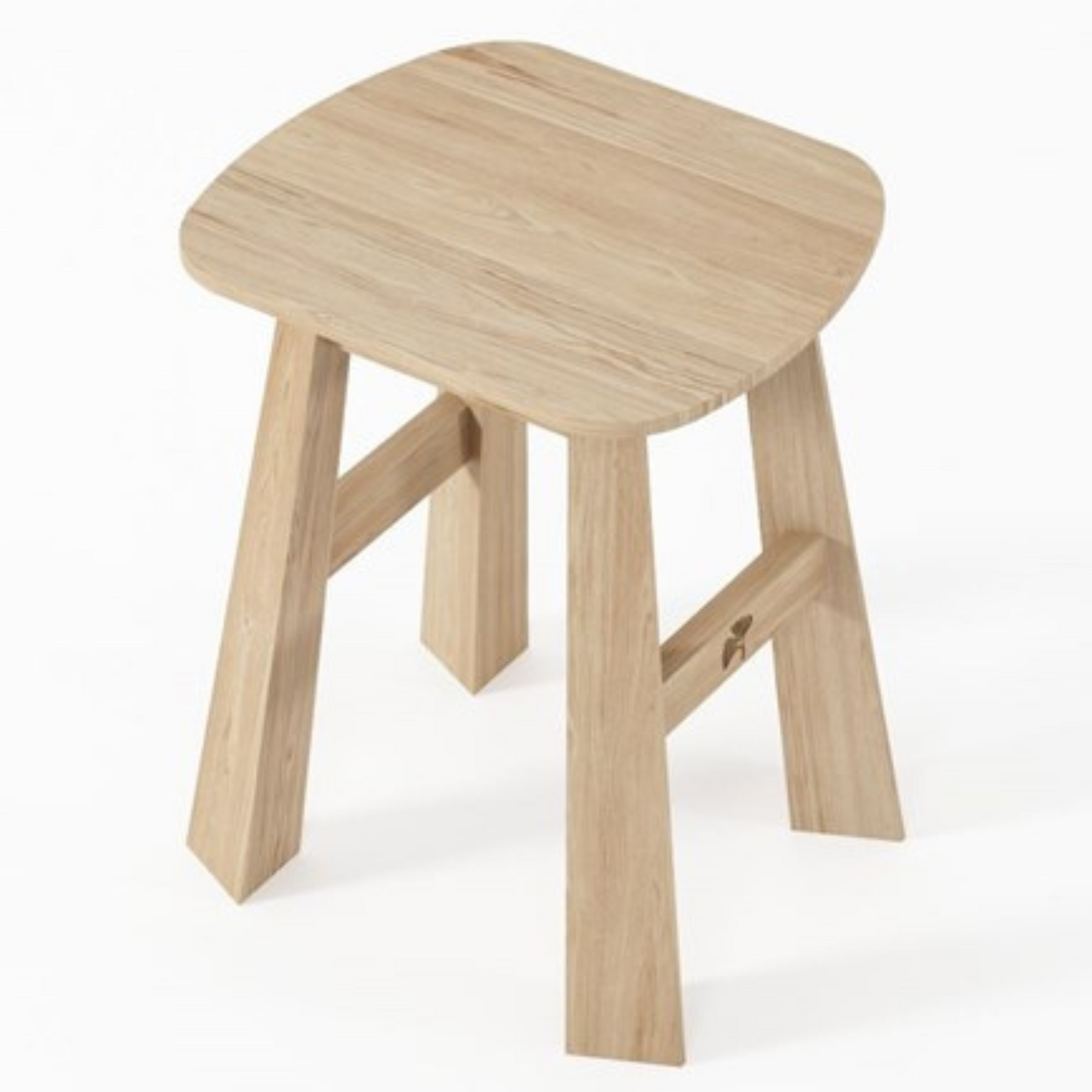 East Rectangle Stool - European Oak