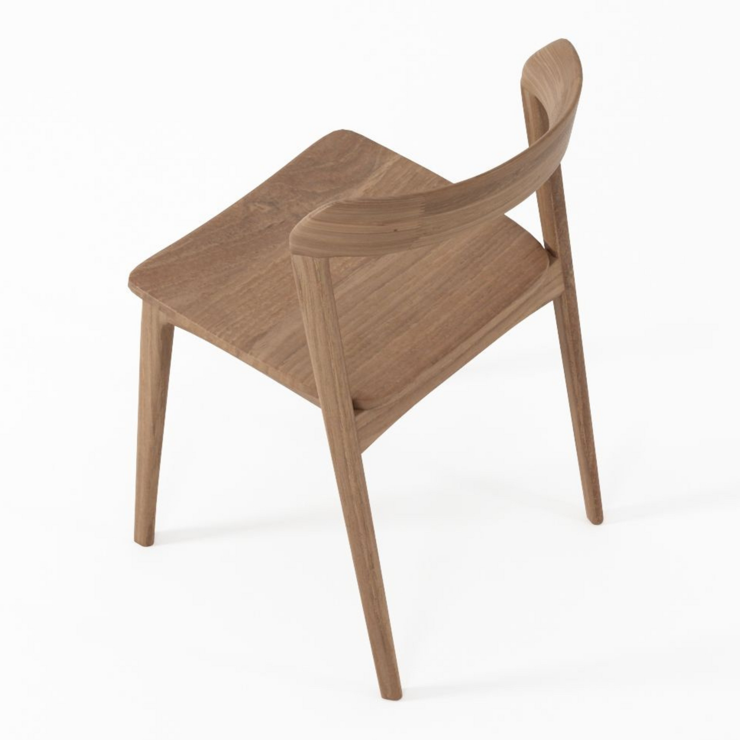 Grasshopper Bistro Dining Chair Teak