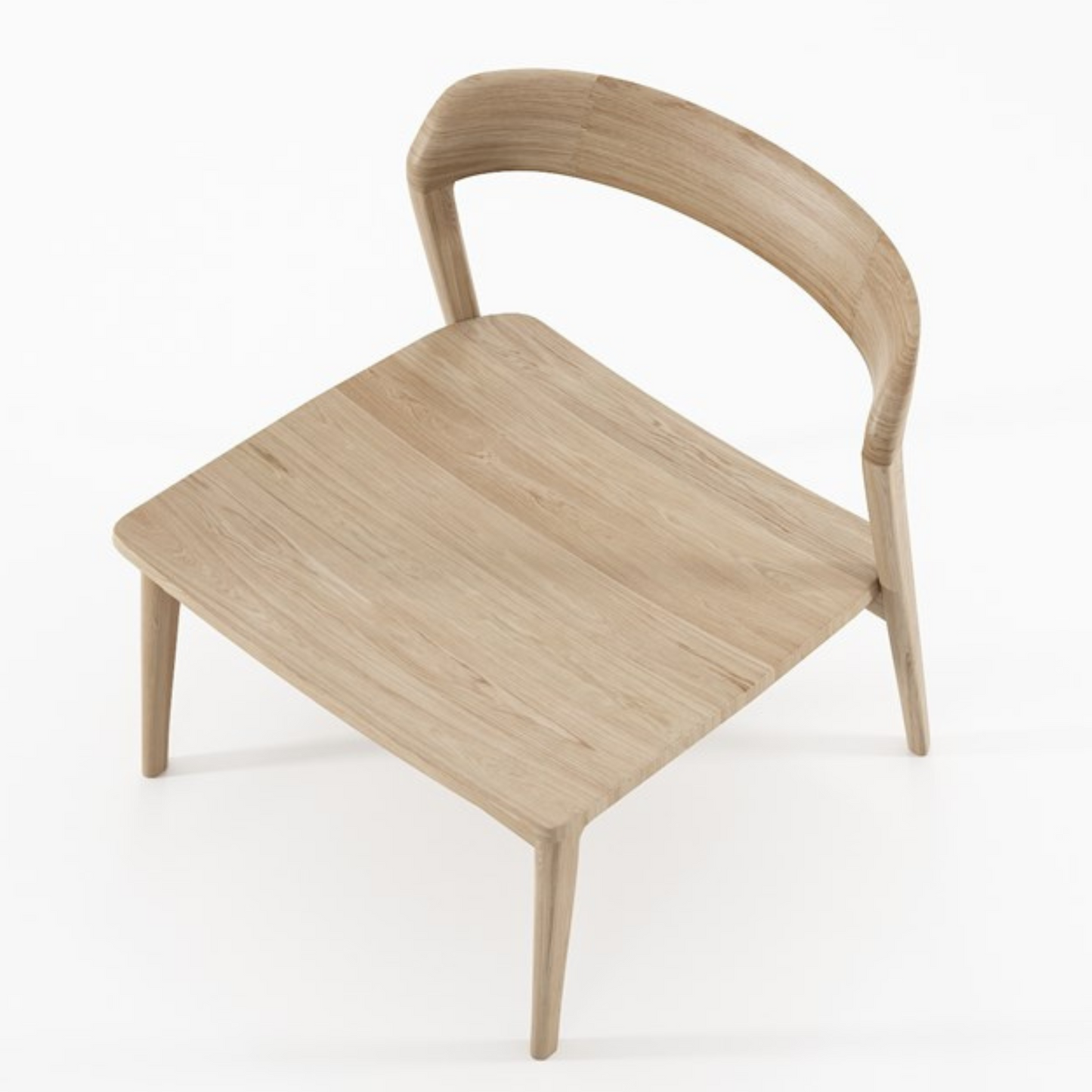 Grasshopper Easy Chair -European White Oak