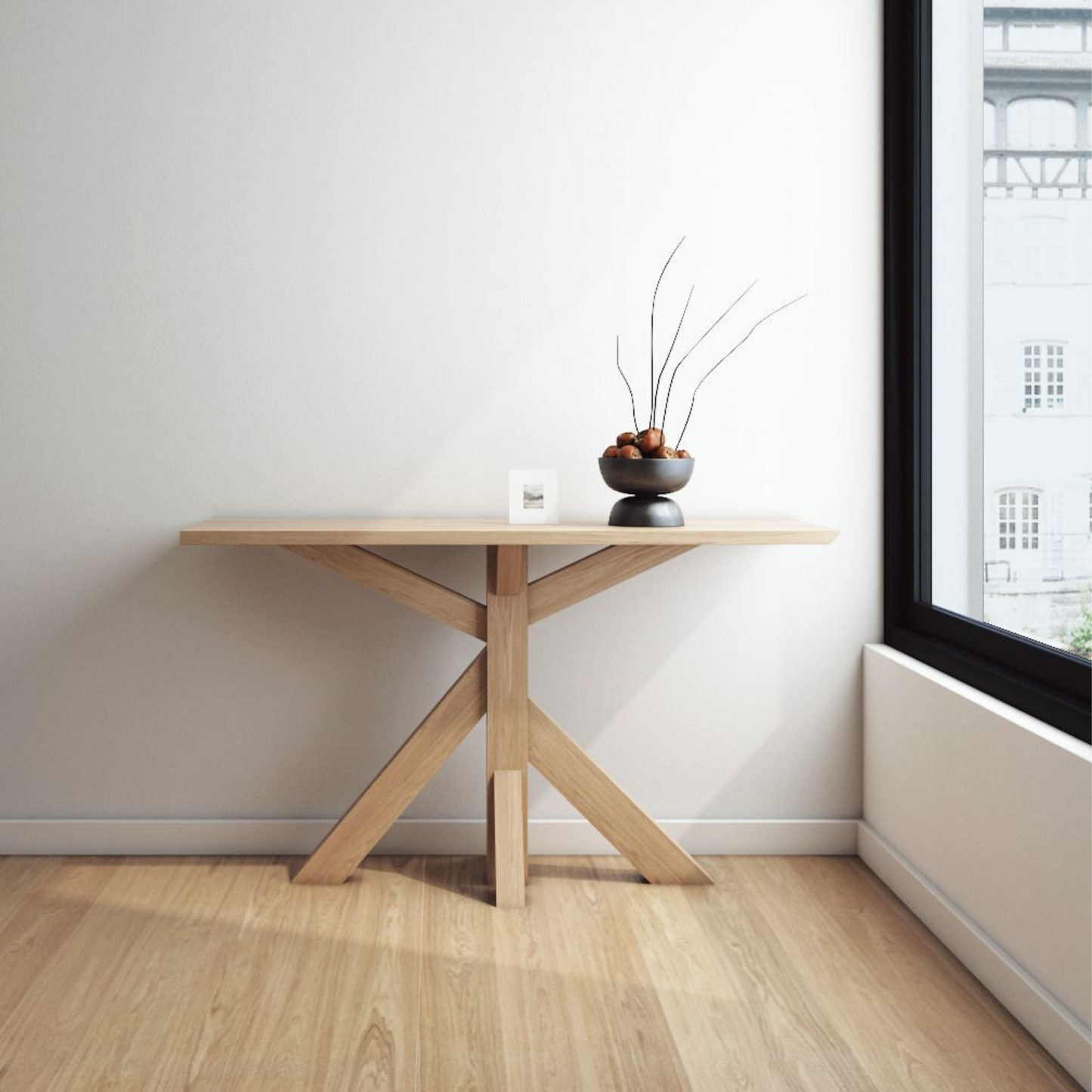 Ki Console Table - European Oak