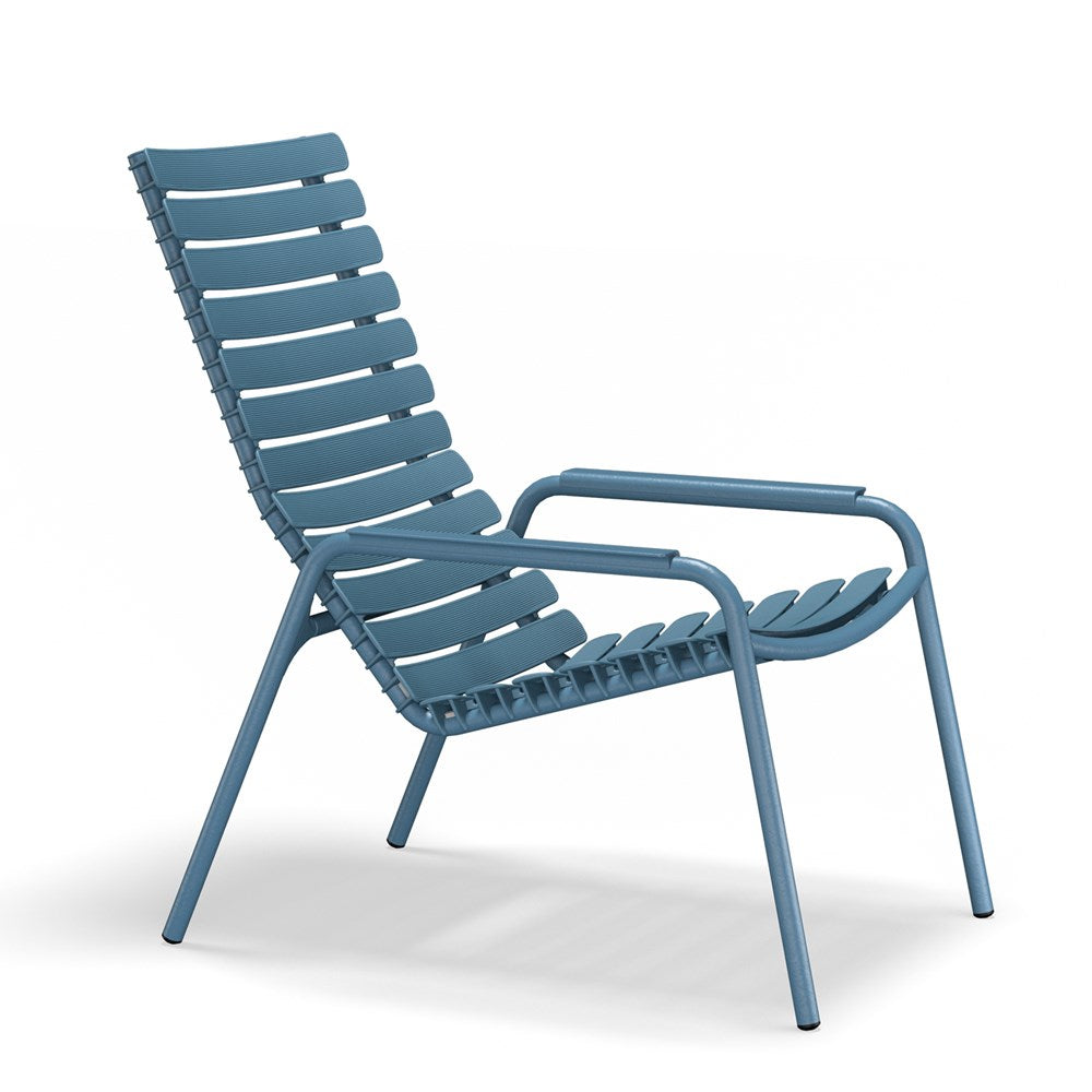 Reclips Lounge Chair - Blue lamellas
