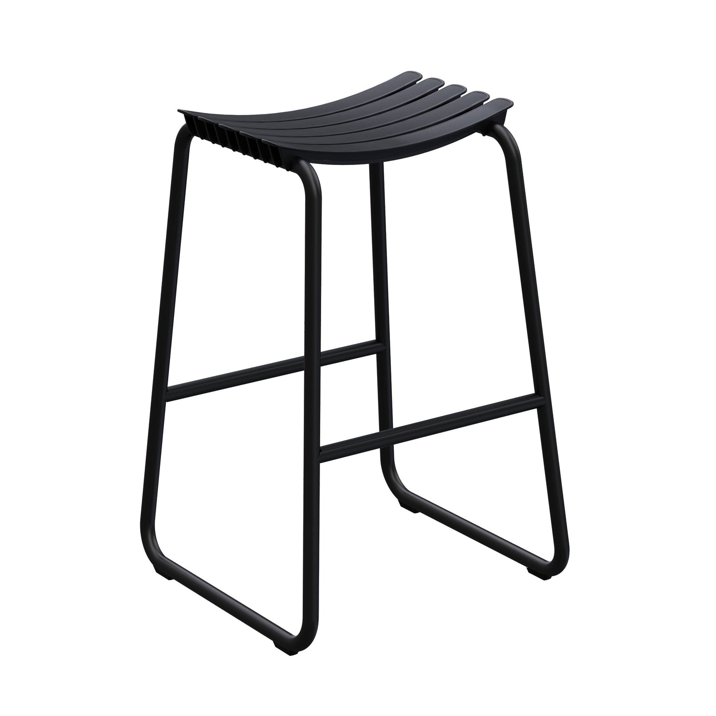 ReClips Outdoor Bar Chair (Black) | Designer Outdoor Furniture | SLH-Outdoor Furniture-Houe-Black Alu Frame-SLH AU