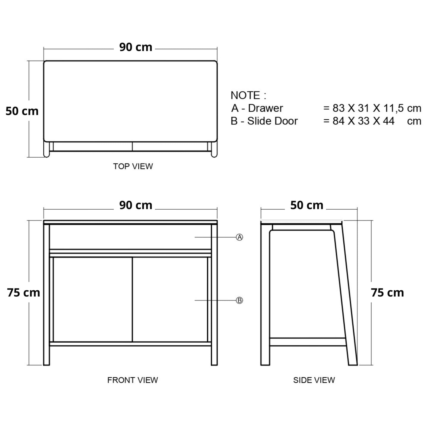 Circa Sideboard  - European Oak