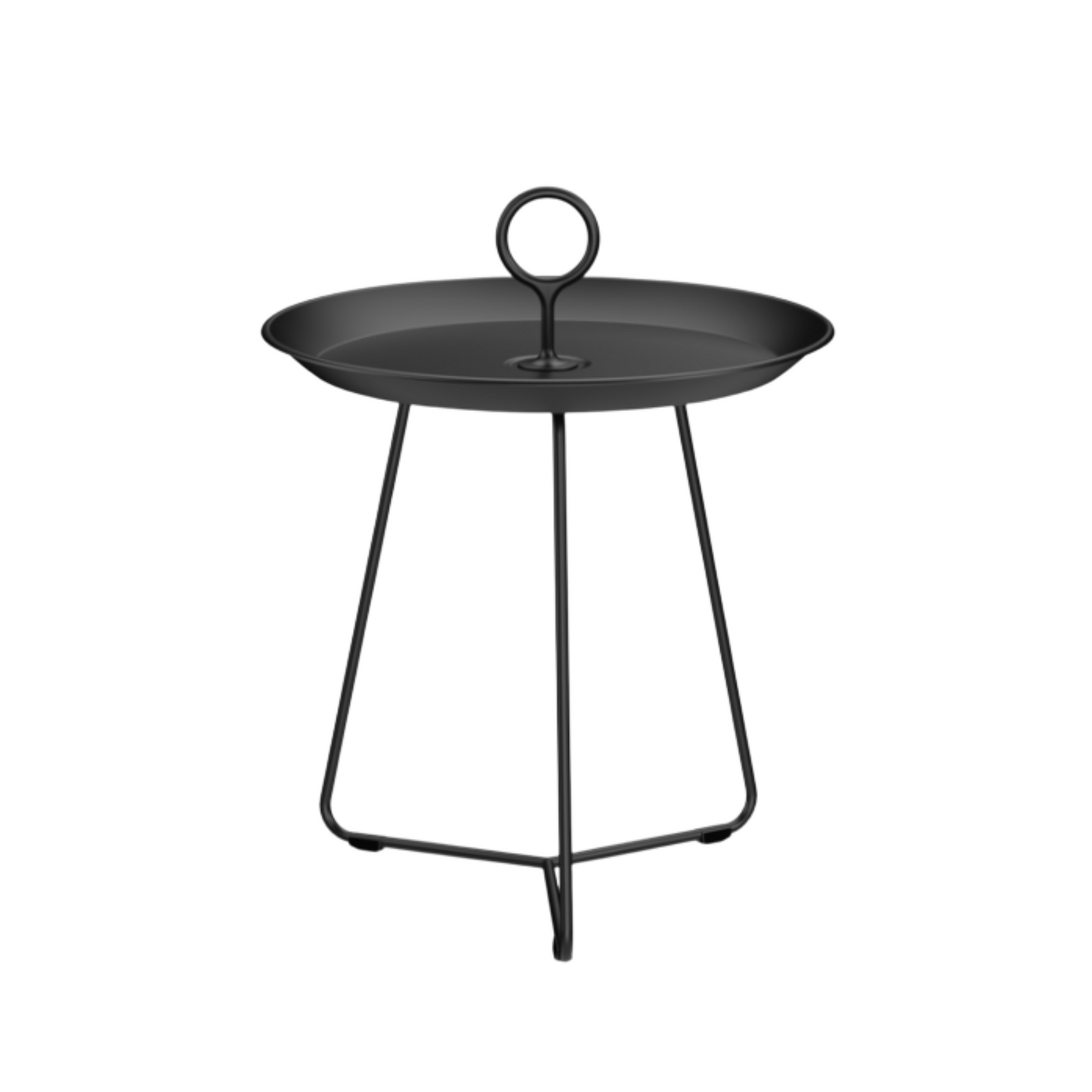 Eyelet Tray Table 45(CM) - Black Small