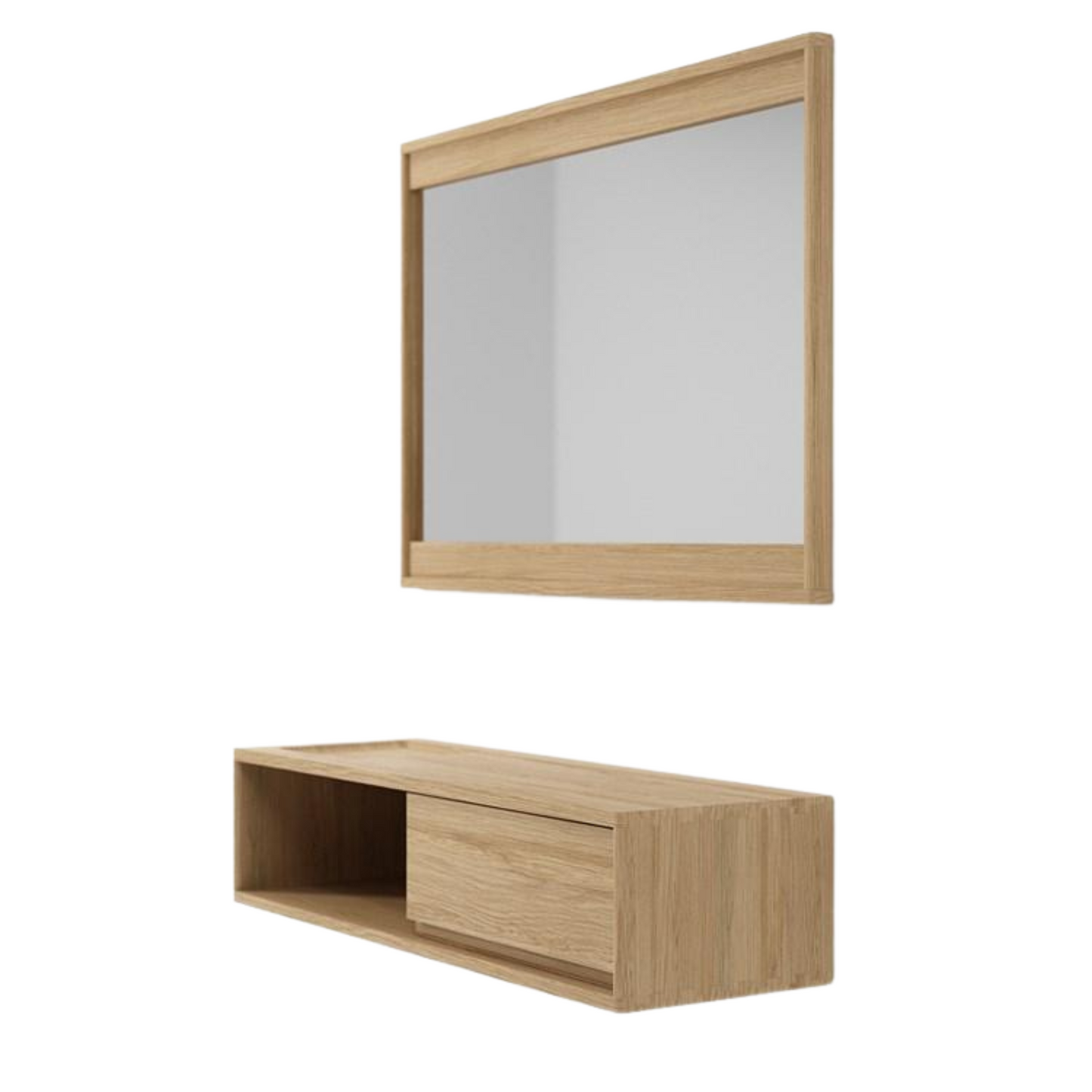 Circa Hanging Mirror 2 - European Oak