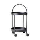 Black rolling cart 5002AL_1