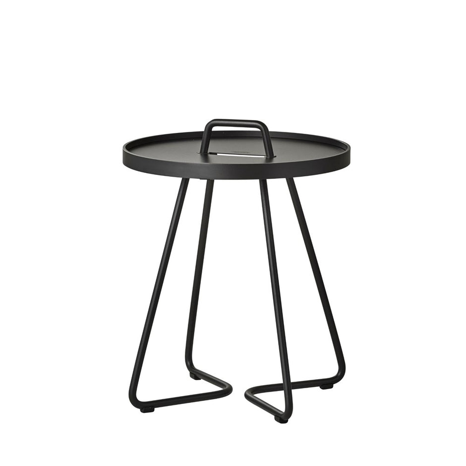 On-The-Move Mini Side Table - Black