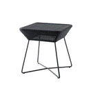 5064LS_1 Black Woven Side Table