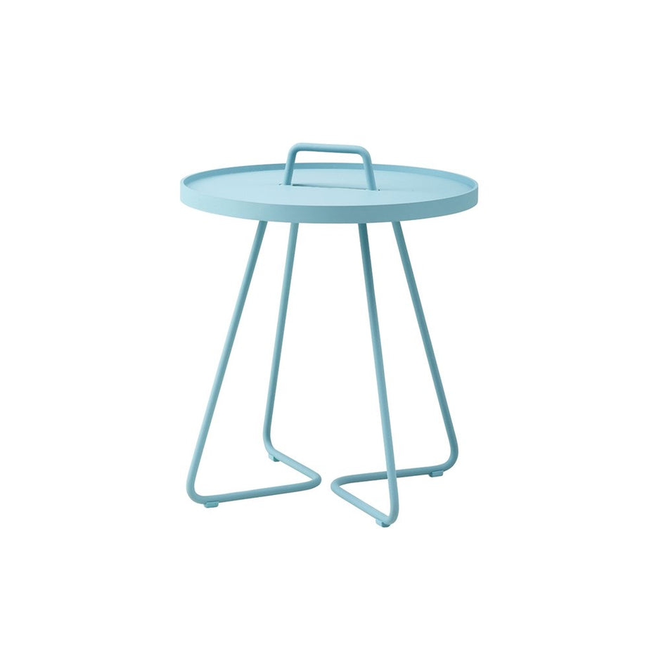 On-The-Move Small Side Table - Aqua