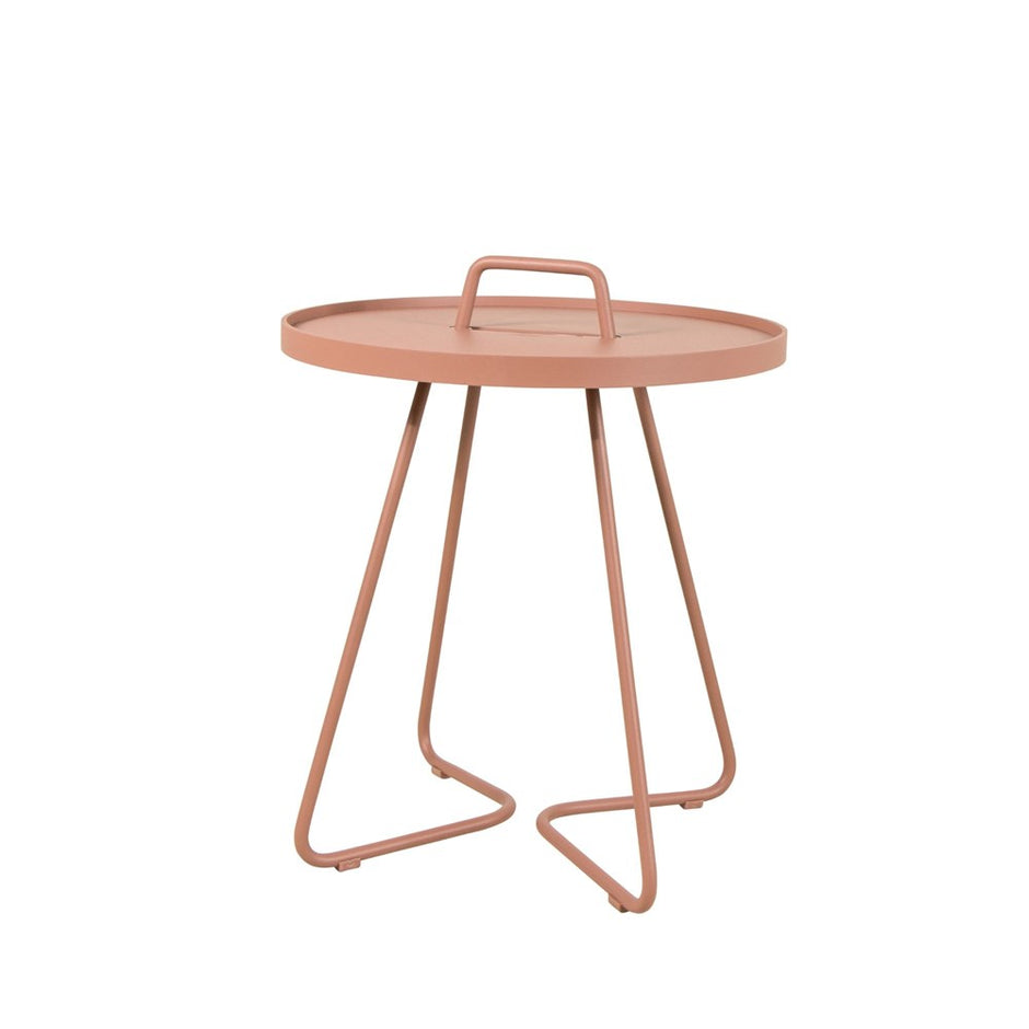 On-The-Move Small Side Table - Dark Rose
