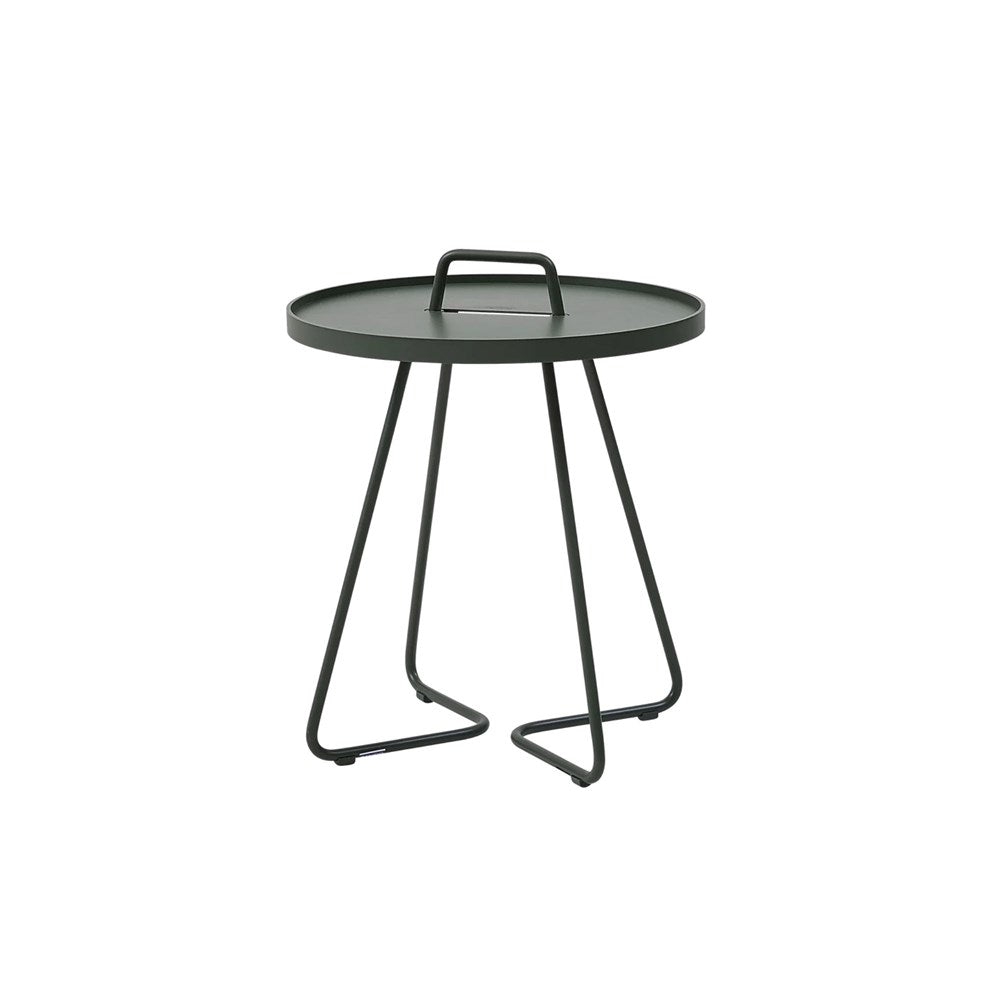 On-The-Move Small Side Table - Light Grey