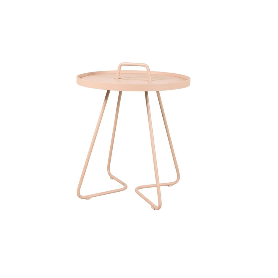 On-The-Move Small Side Table - Light Rose