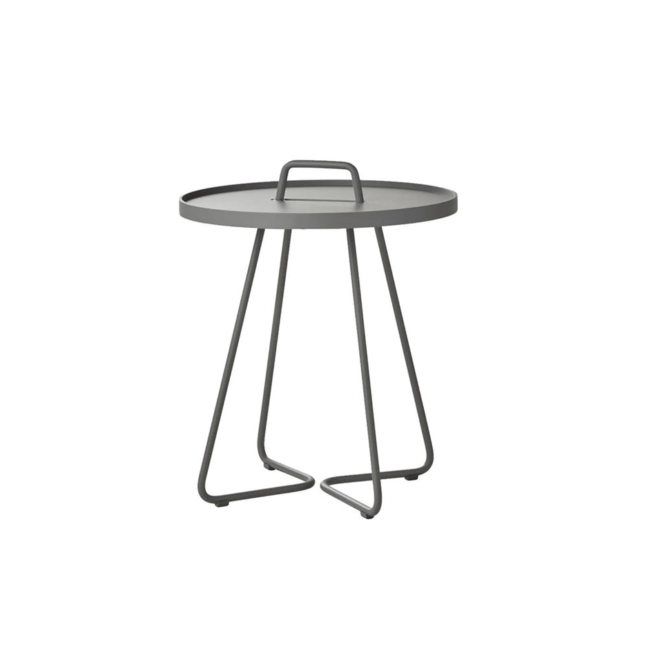 On-The-Move Large Side Table - Light Grey