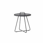 Black side table 5066AS_1 with handle