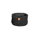 5135RODG_1 - Dark gray woven basket