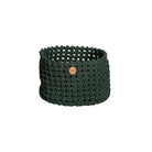 Green woven basket - 5136RODGR_1