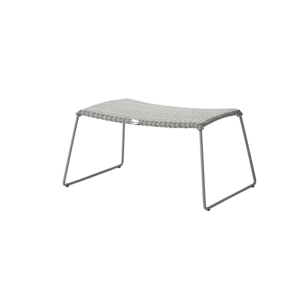 5369LT_1 Gray Wicker Ottoman