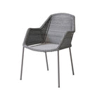 5464LI_1 Gray wicker chair