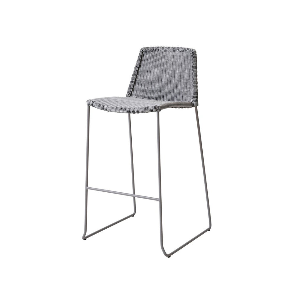 Breeze Bar Chair - Light Grey