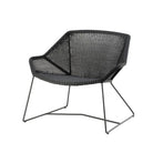 5468LS_1 Black Woven Outdoor Chair