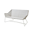 White wicker loveseat 5567LW_1