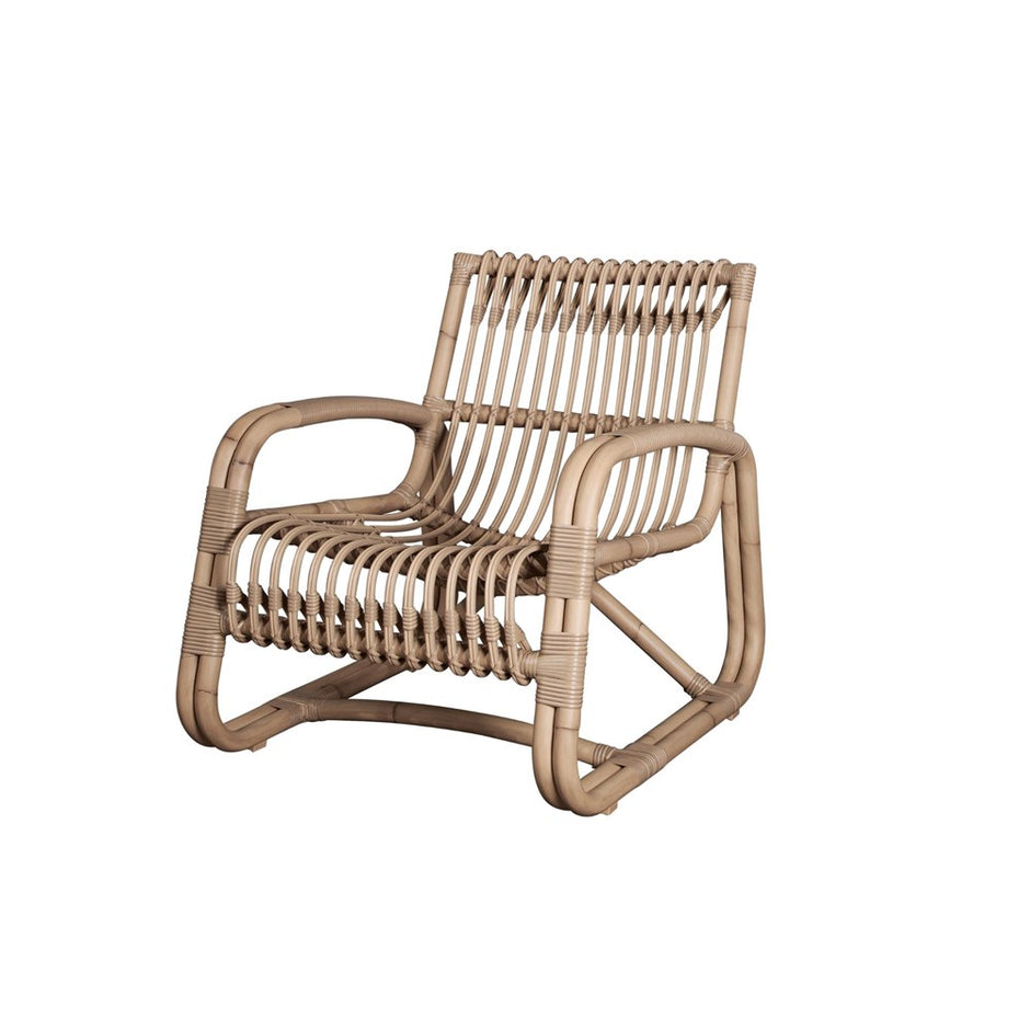 Curve Lounge Chair - Natural