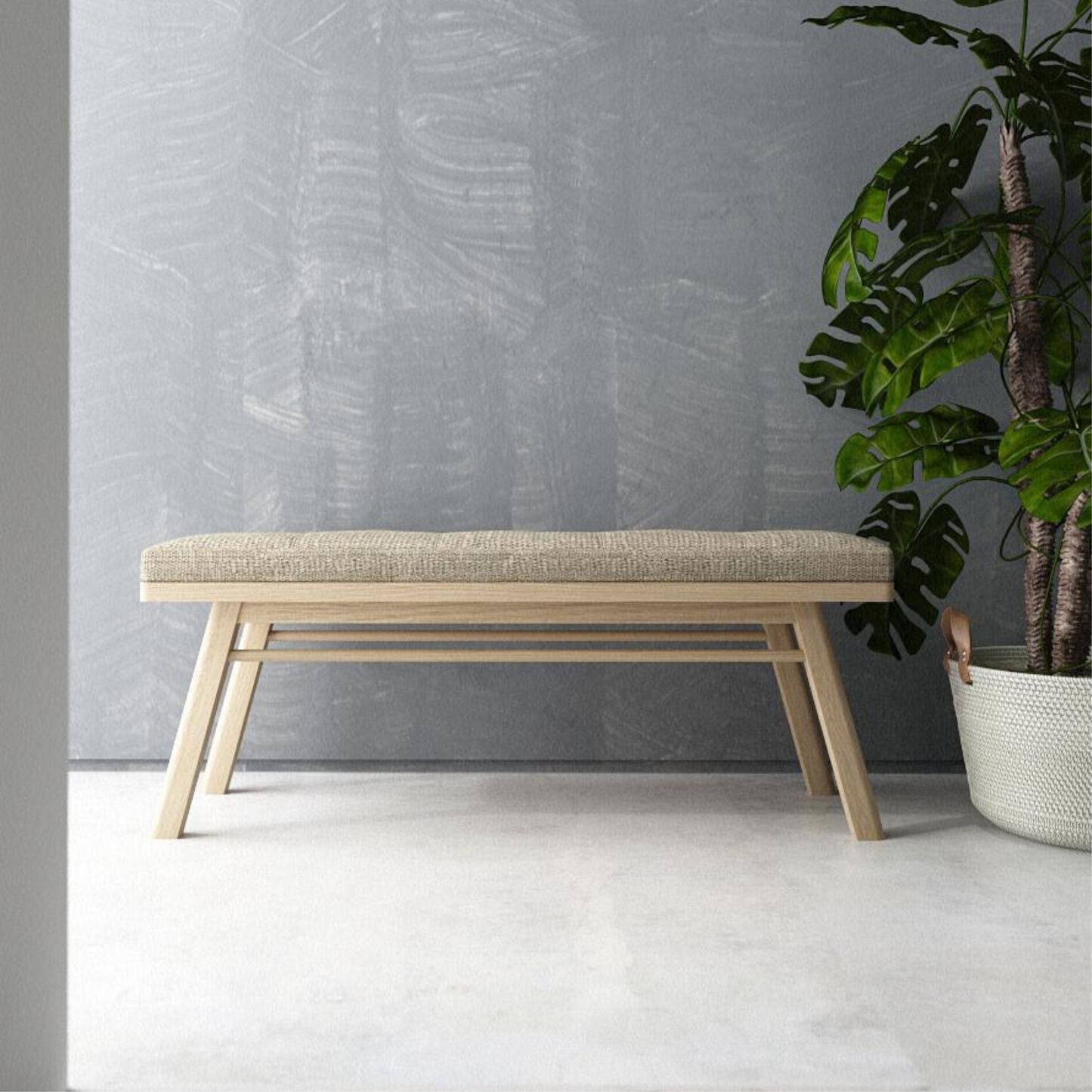 Circa Bench - European Oak