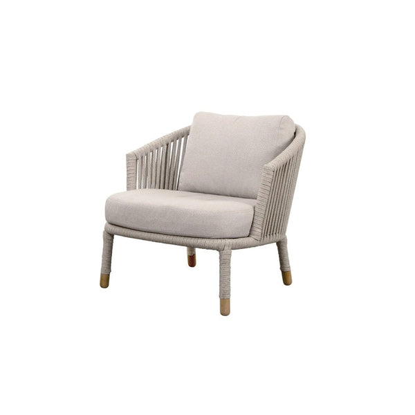 7443ROSAAITSA_1 outdoor armchair with beige cushions