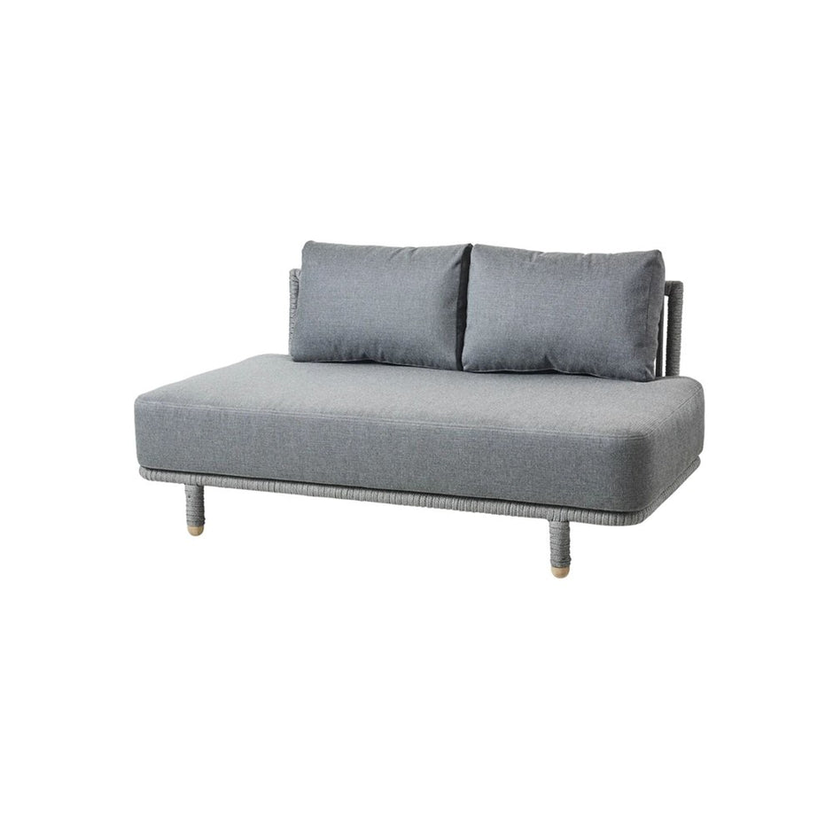 Moments 2 Seater Sofa with Cushion Set - Grey