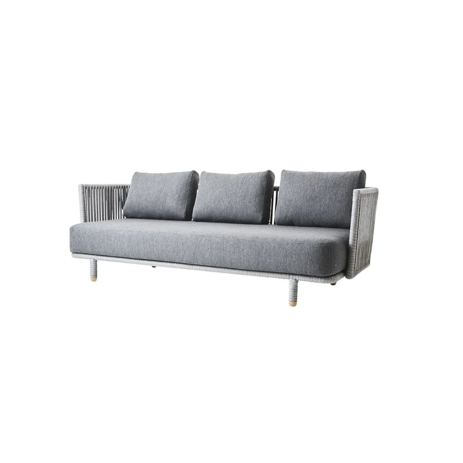 Moments 3 Seater Sofa with Cushion Set - Grey