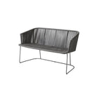 7547ROG_1 Grey Rope Outdoor Bench