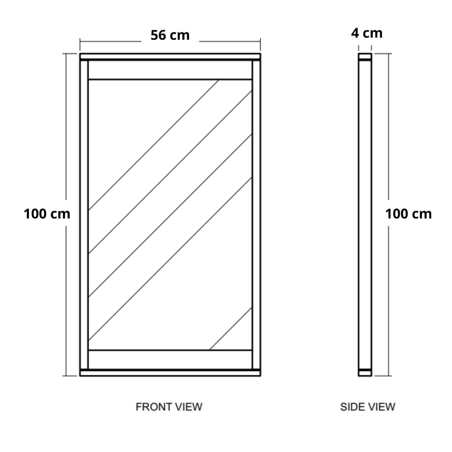 Circa Hanging Mirror 1 - European Oak