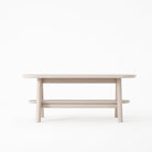 CR02-AW coffee table 100x40x40a, light wood, modern design