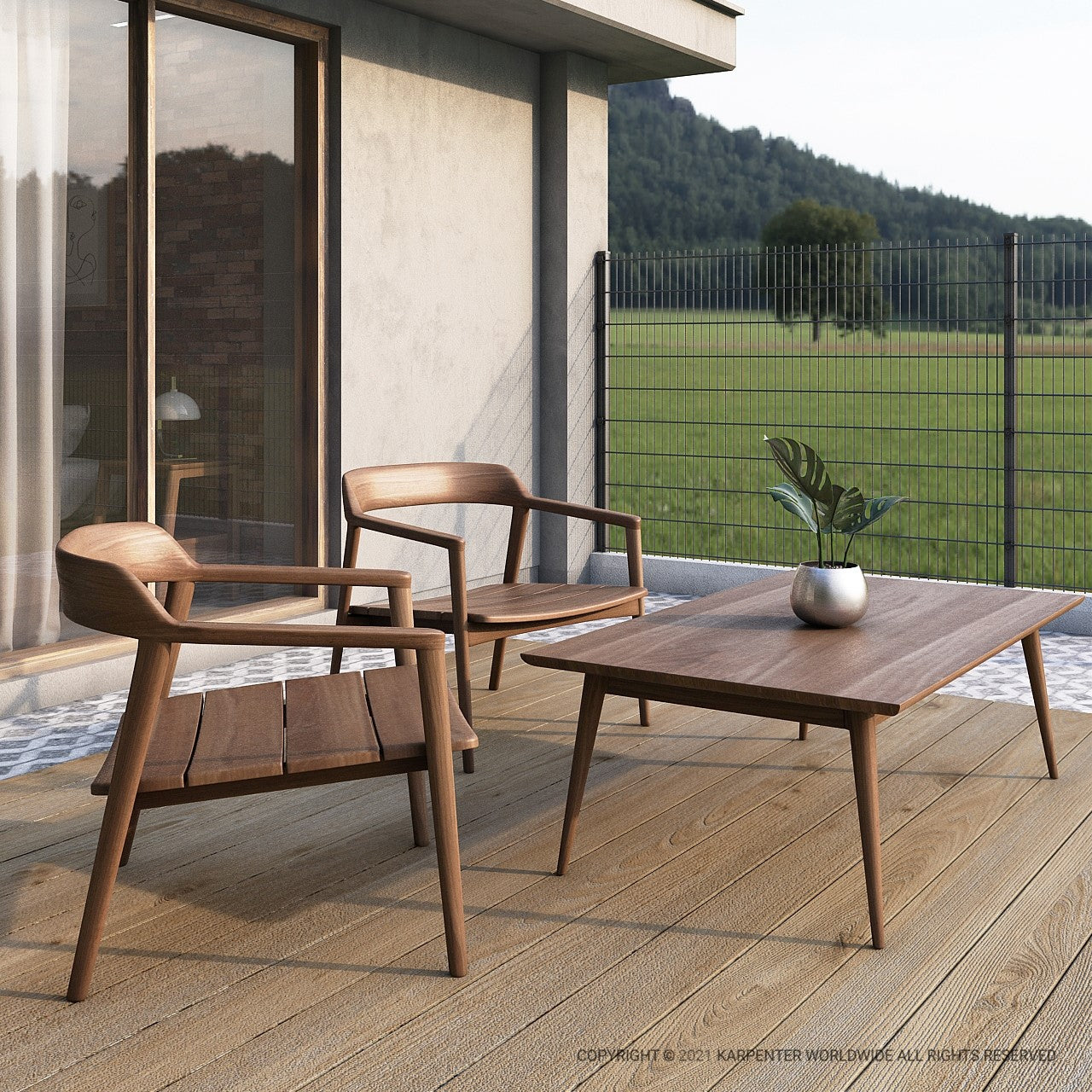 Grasshopper Outdoor Easy Chair