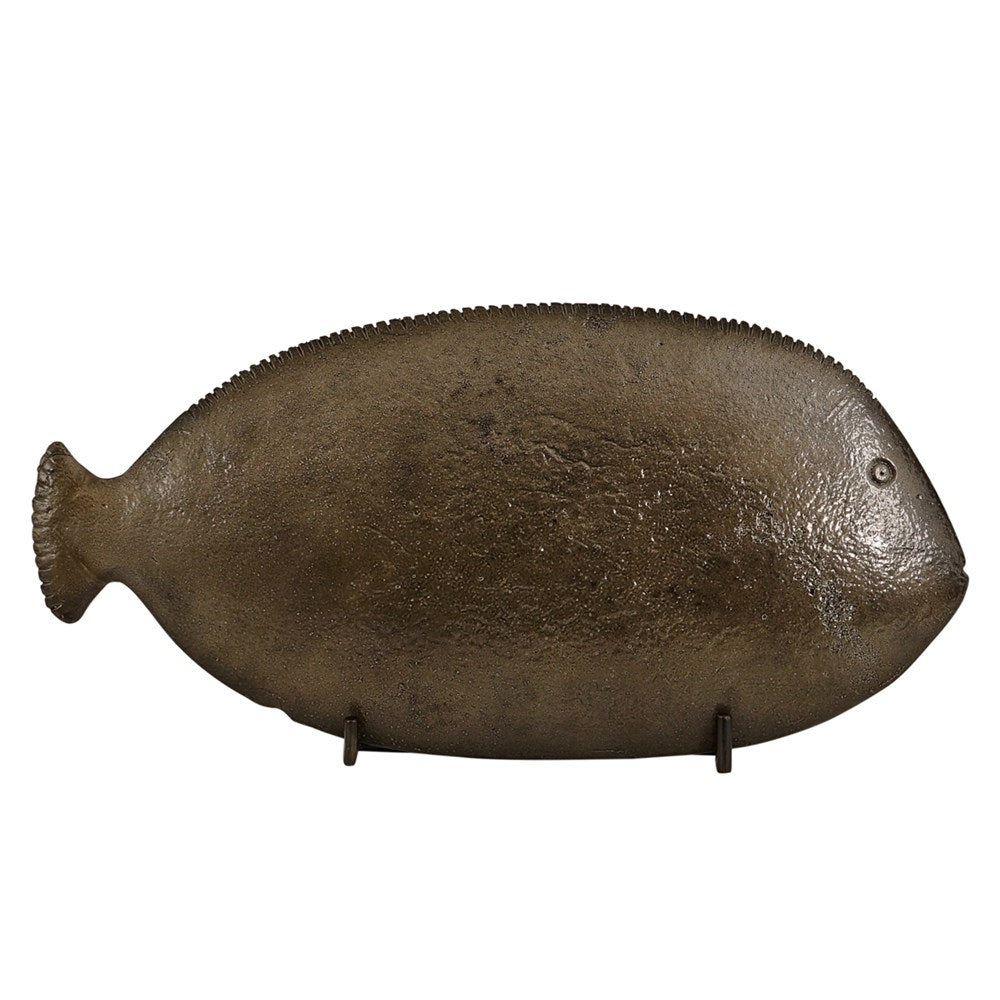 Cast Aluminium Fish Décor Piece With Stand | SLH Designer Furniture-Artwork-SLH-Default-Aluminium-SLH AU