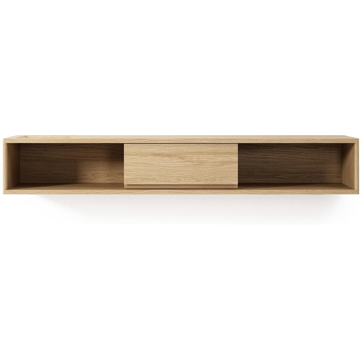 Circa European Oak Floating TV Media Cabinet Module 5 | SLH Furniture-Indoor Furniture-Karpenter-Neutral Oak Wood-European Oak-SLH AU