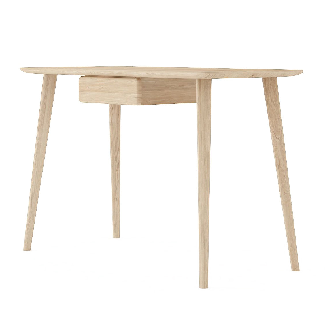 Domani Desk with Center Drawer - European Oak | SLH Designer Furniture-Indoor Furniture-Karpenter-Default-SLH AU