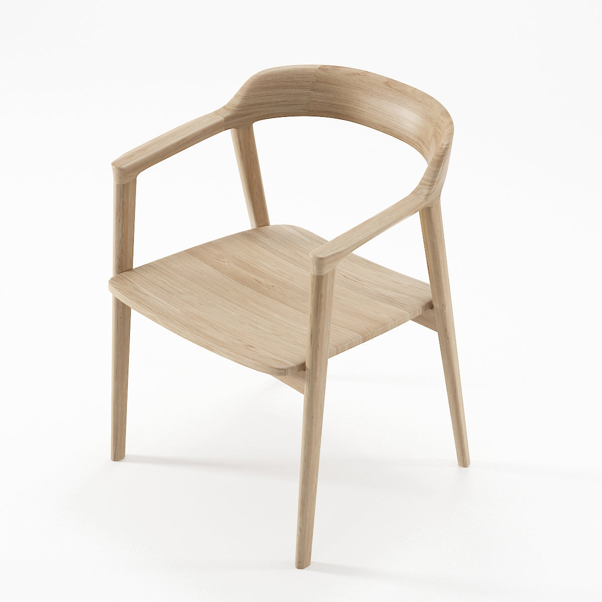 Grasshopper Armchair - European Oak