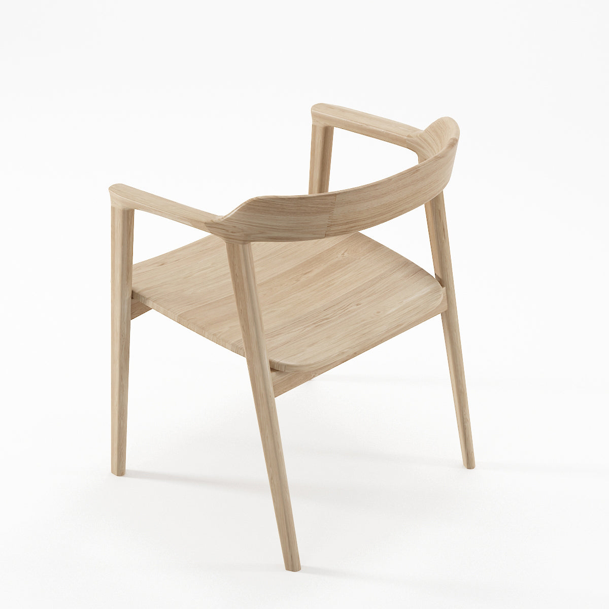 Grasshopper Armchair - European Oak