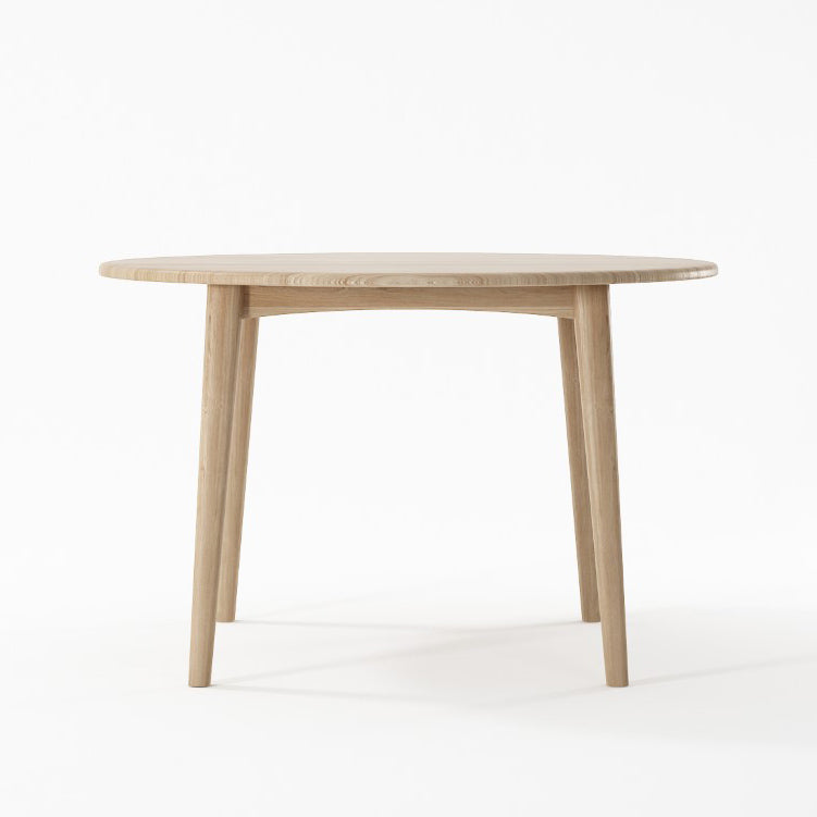 Grasshopper Round Dining Table 120(CM) - European Oak