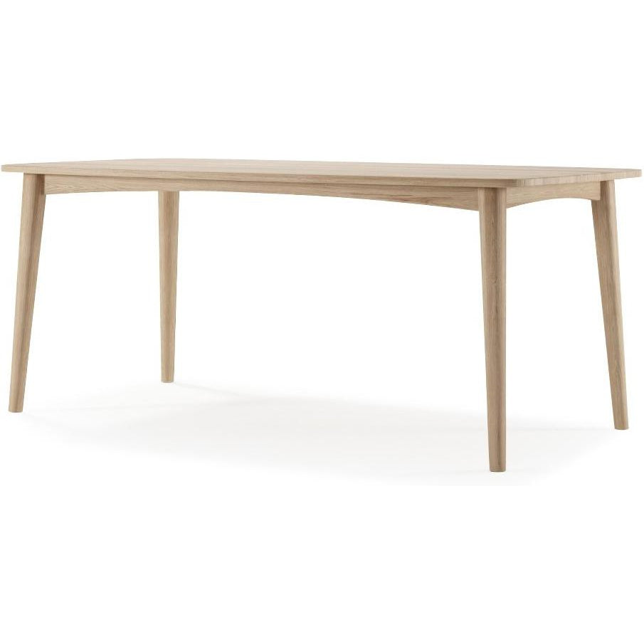 Grasshopper Rectangular Dining Table 4 - 6 Seater 180cm - European Oak-Indoor Furniture-Karpenter-Neutral Oak Wood-European Oak-SLH AU