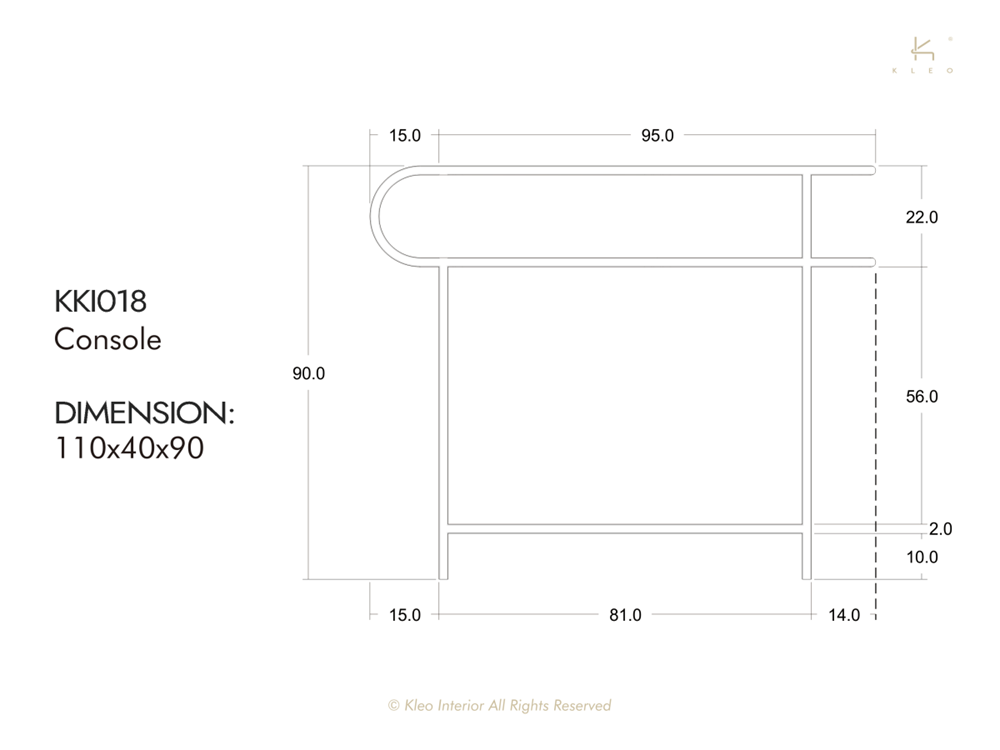 Aru Console Table