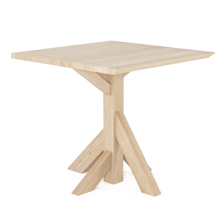 Ki Square Dining Table 80cm - European Oak | Designer Furniture | SLH-Indoor Furniture-Karpenter-Neutral Oak Wood-European Oak-SLH AU