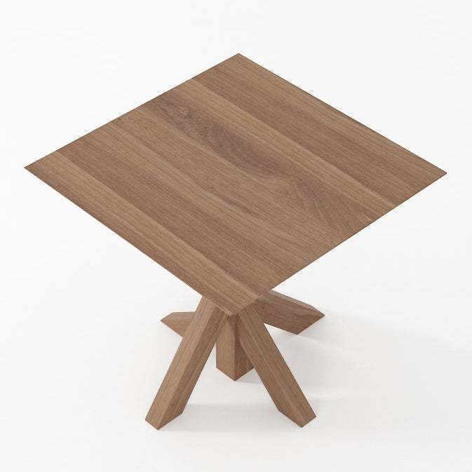 Ki Square Dining Table 80(CM) - FSC Recycled Teak