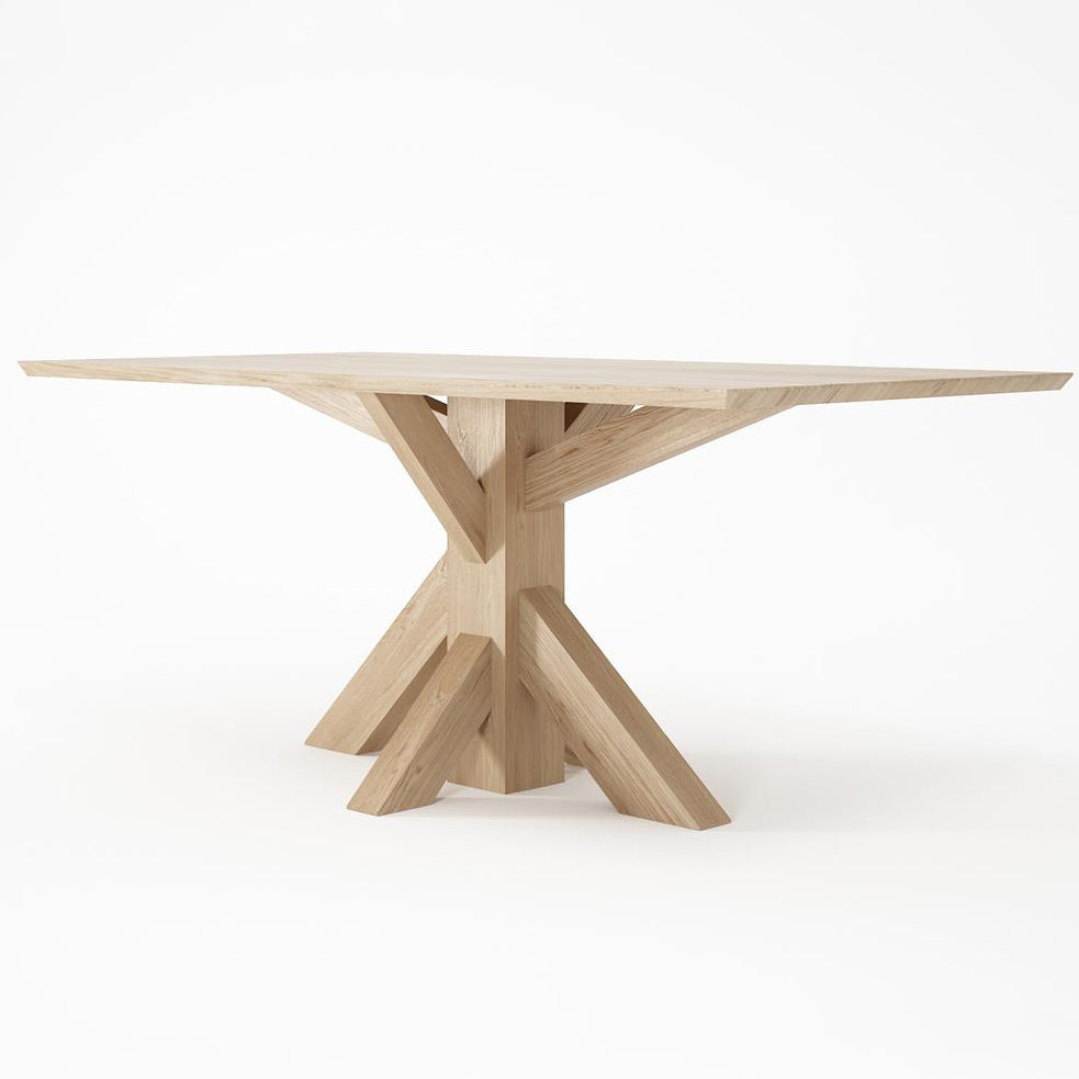 Ki Rectangular Dining Table 180(CM) - European Oak