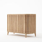 KKP01O Wooden Cabinet with Vertical Slats
