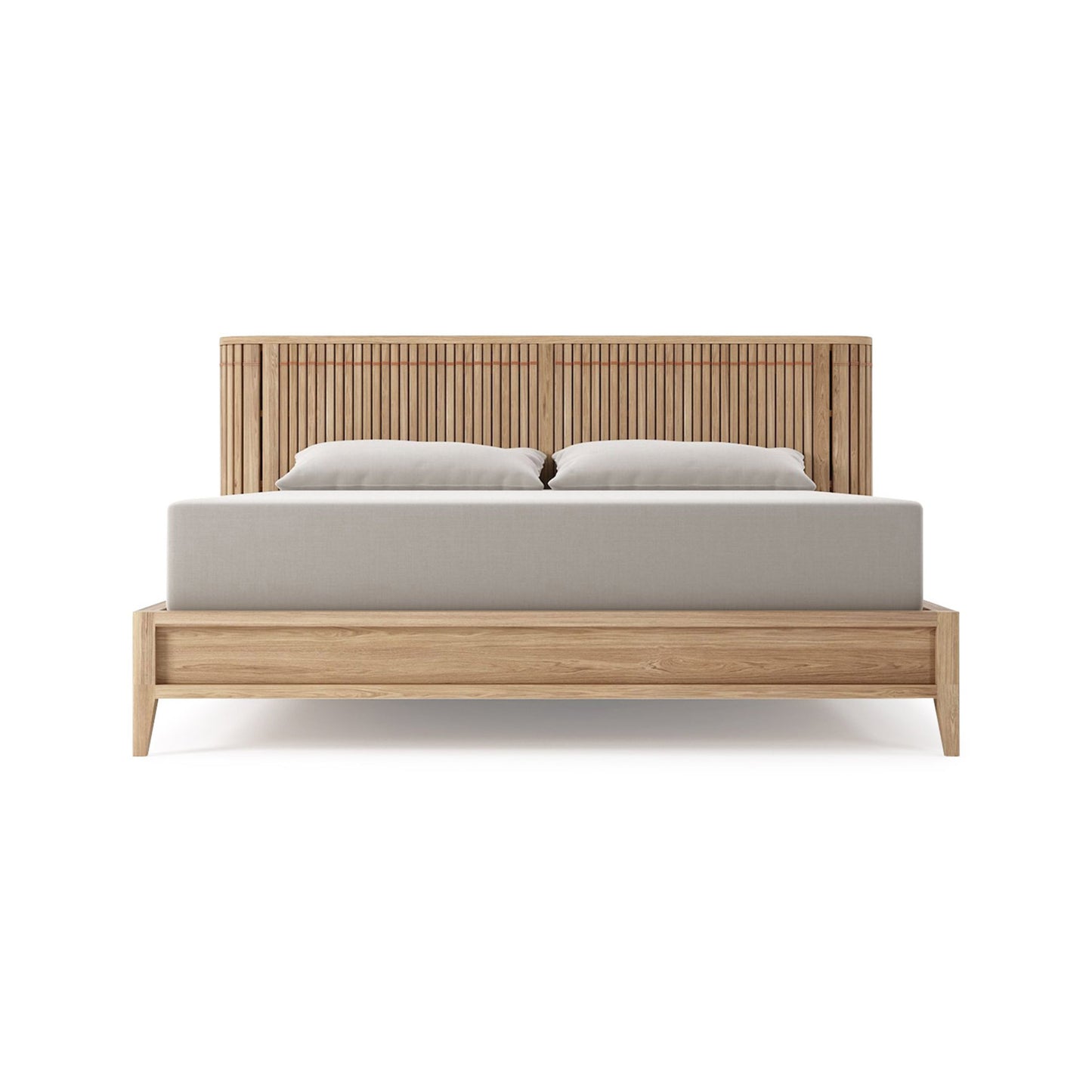 Koppar Queen Bed - European Oak-Indoor Furniture-Karpenter-Neutral Oak Wood-European Oak-Patina Oil-Based-SLH AU