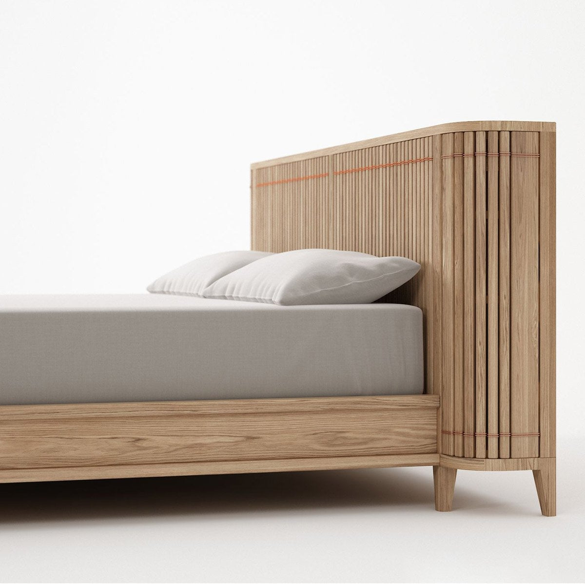 Koppar King Bed - European Oak-Indoor Furniture-Karpenter-Neutral Oak Wood-European Oak-SLH AU