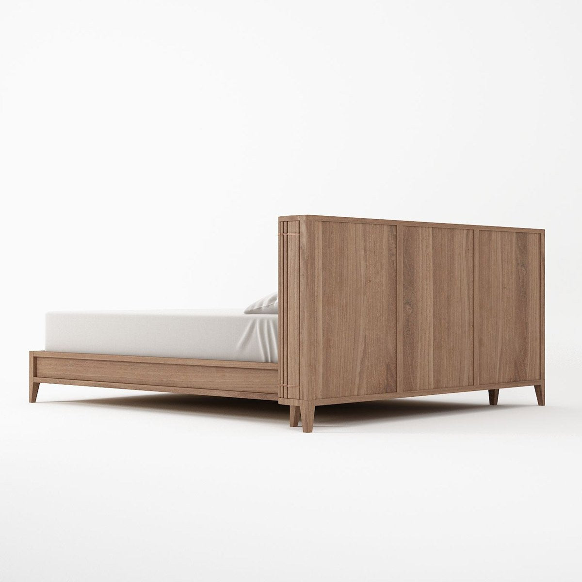 Koppar King Bed - FSC Recycled Teak-Indoor Furniture-Karpenter-Teak Brown-FSC-Certified Recycled Teak-SLH AU